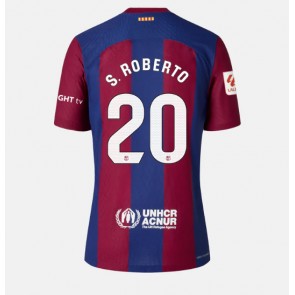 Barcelona Sergi Roberto #20 Koszulka Podstawowych Kobiety 2023-24 Krótki Rękaw